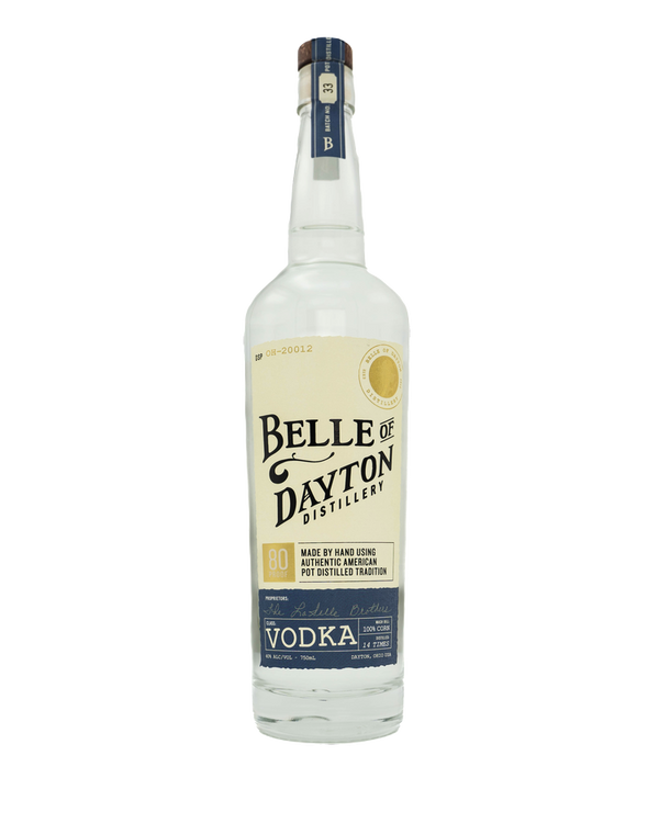 Belle of Dayton Vodka